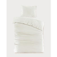 BETTWÄSCHESET Musselin 160/210 cm  50 cm/70 cm  - Creme, Basics, Textil (160/210cm) - Esposa