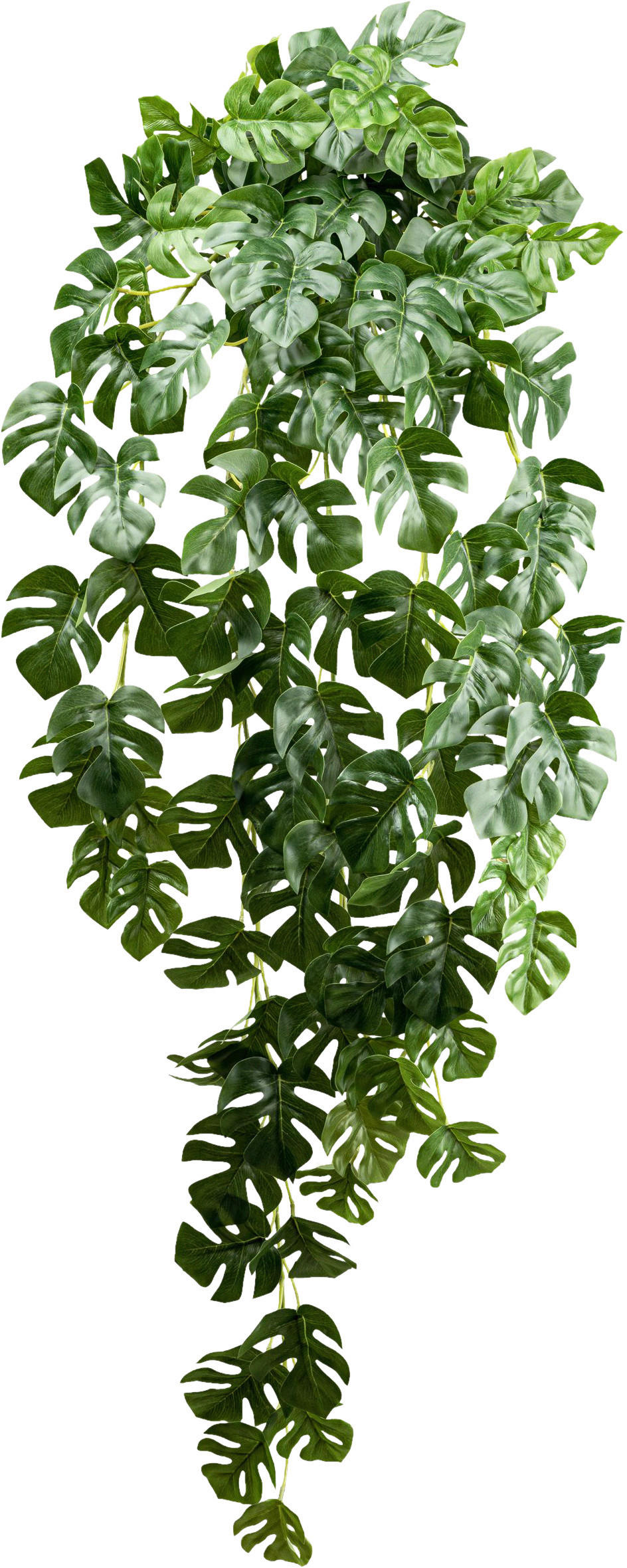 KUNSTPFLANZE Philodendron 95 cm  - Grün, Design, Kunststoff (95cm)