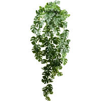 KUNSTPFLANZE Philodendron 95 cm  - Grün, Design, Kunststoff (95cm)