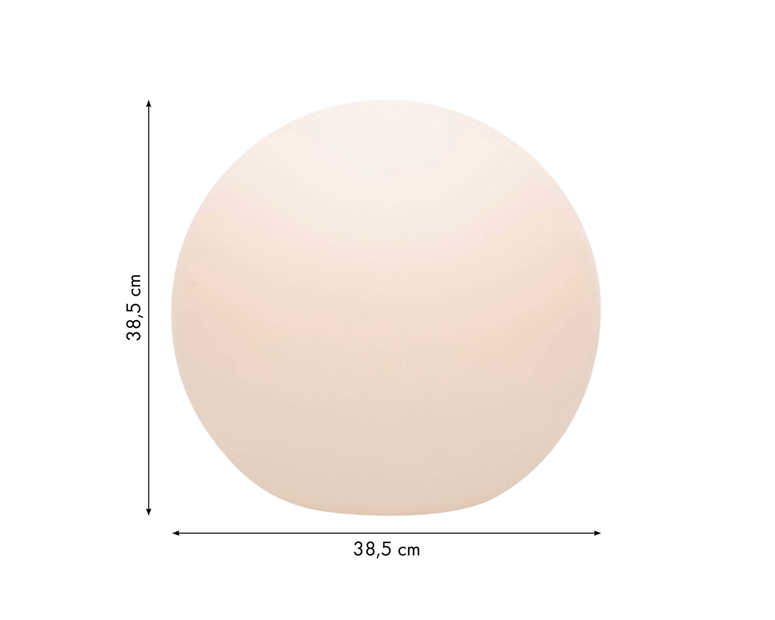 LED-DEKORATIONSLAMPA 40 cm  - vit, Basics, plast (40cm)