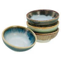 SCHÜSSELSET 4-teilig Cascade 11,5 cm   - Multicolor, Basics, Keramik (11,5cm) - Creatable