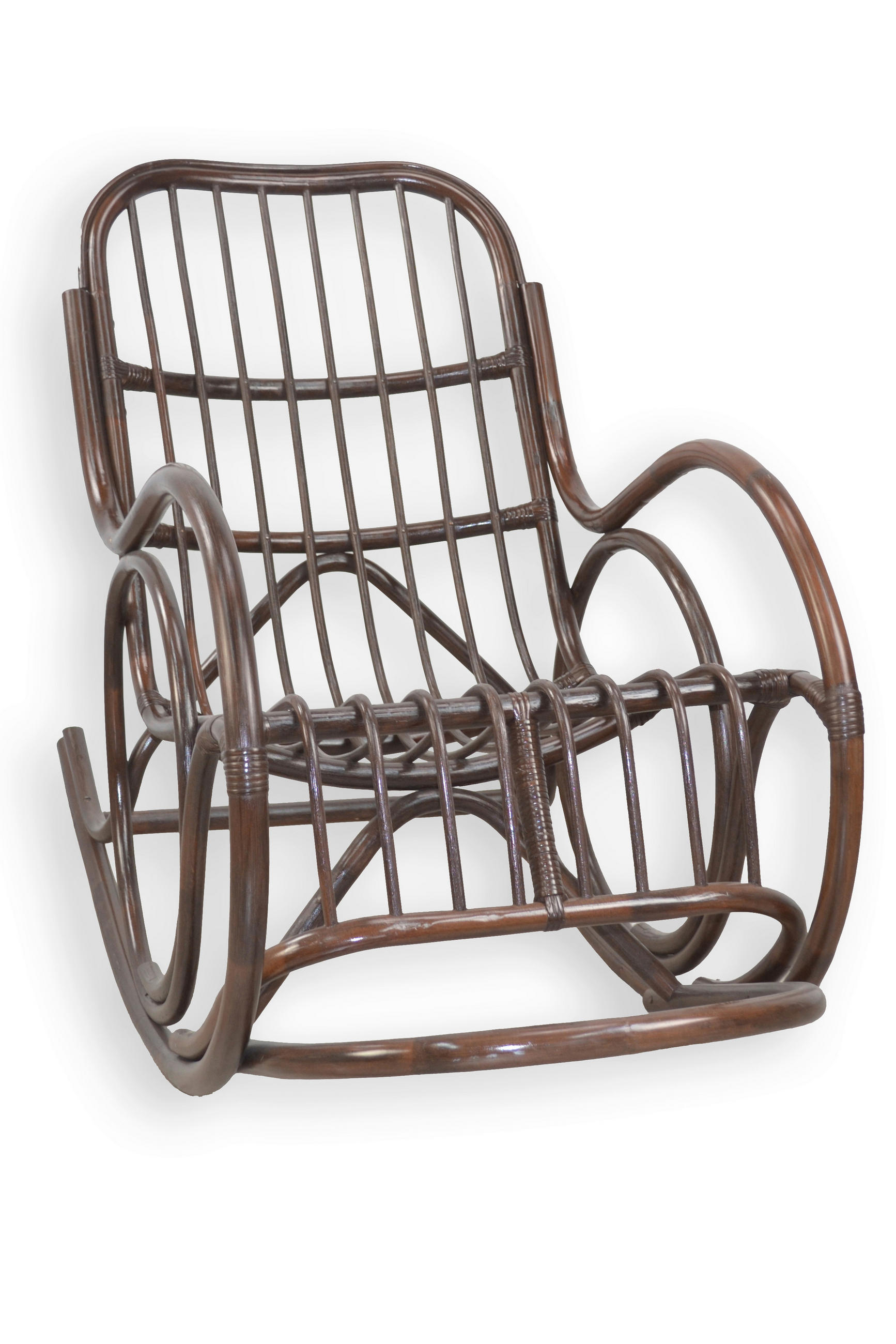 SCHAUKELSTUHL in Braun  - Terracotta/Braun, Natur, Holz/Textil (62/97/118cm) - MID.YOU