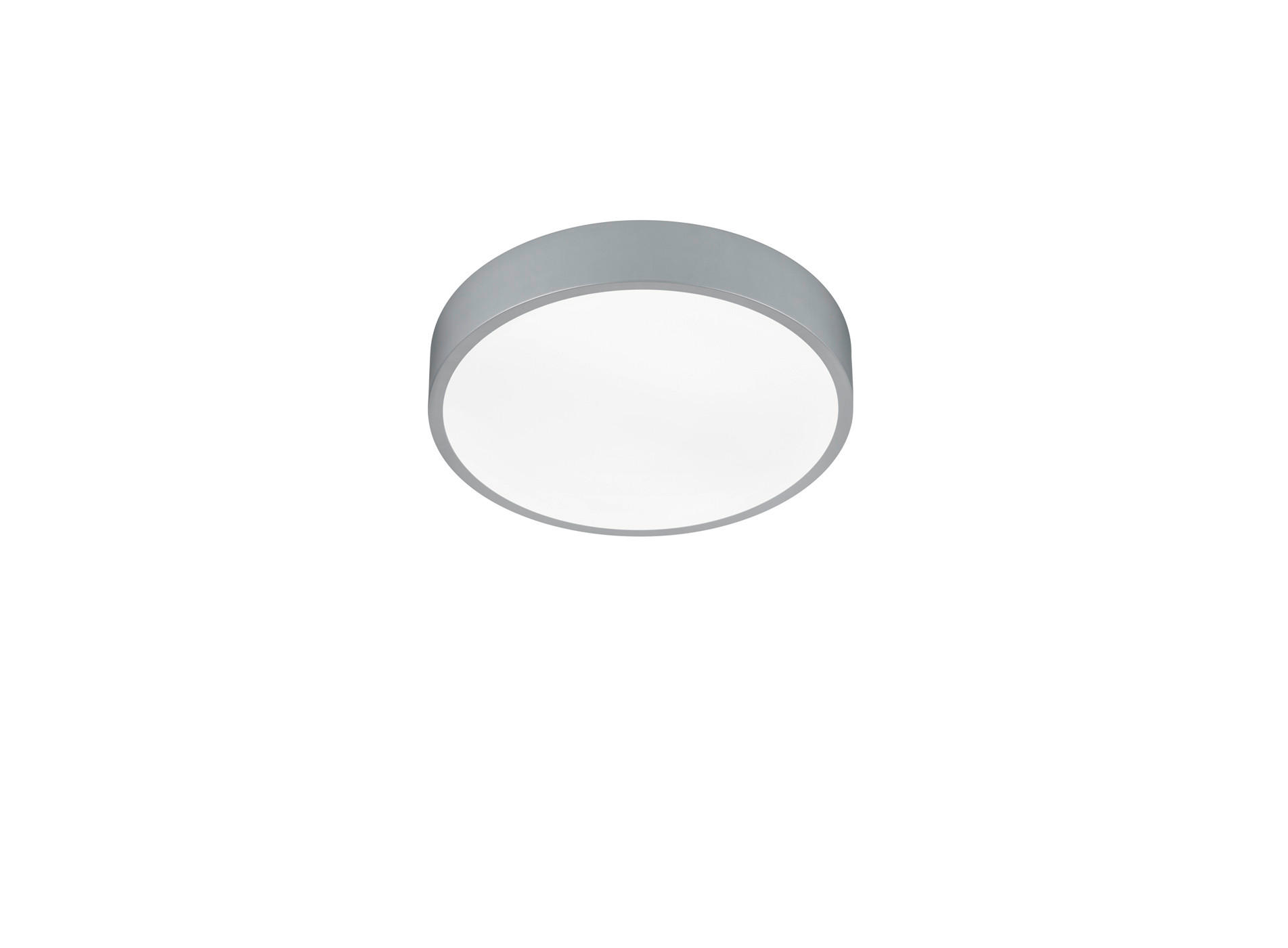 LED-DECKENLEUCHTE  31/6,5 cm    - Titanfarben, Basics, Metall (31/6,5cm) - Trio Leuchten