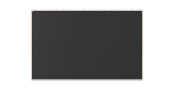 BOXBETT 160/200 cm  in Creme  - Creme/Schwarz, Basics, Kunststoff/Textil (160/200cm) - Carryhome