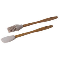 TEIGSCHABER-SET - Beige, Basics, Holz/Kunststoff - Dr.Oetker