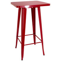 BARBORD i metall  60/60/103,5 cm  - röd, Basics, metall (60/60/103,5cm) - MID.YOU