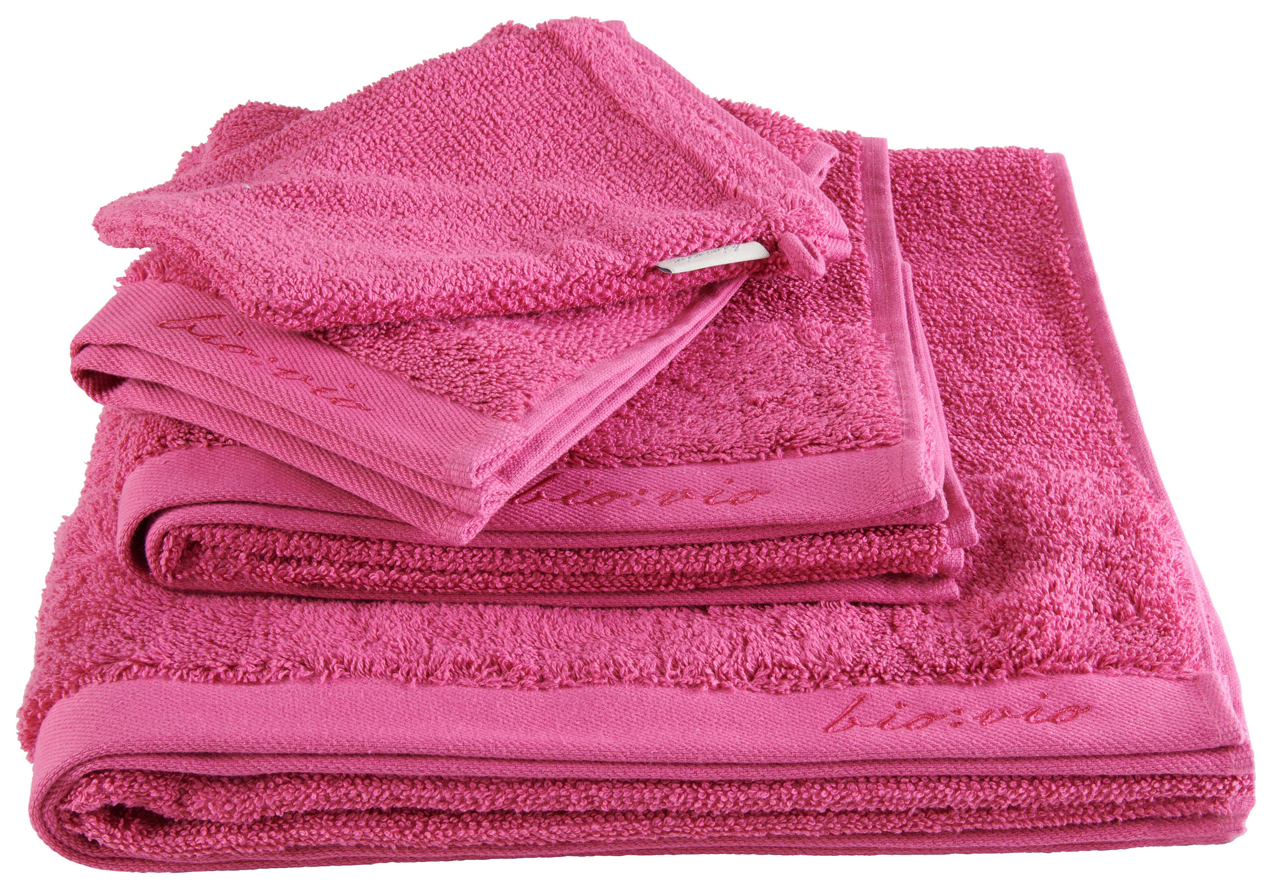 MĂNUȘĂ DE TOALETĂ 16/21 cm magenta  - magenta, Natur, textil (16/21cm) - Bio:Vio