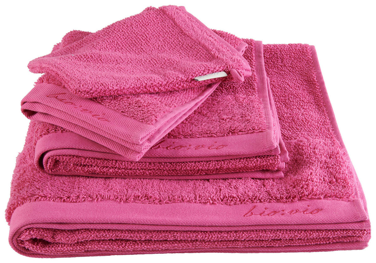 MĂNUȘĂ DE TOALETĂ 16/21 cm magenta  - magenta, Natur, textil (16/21cm) - Bio:Vio