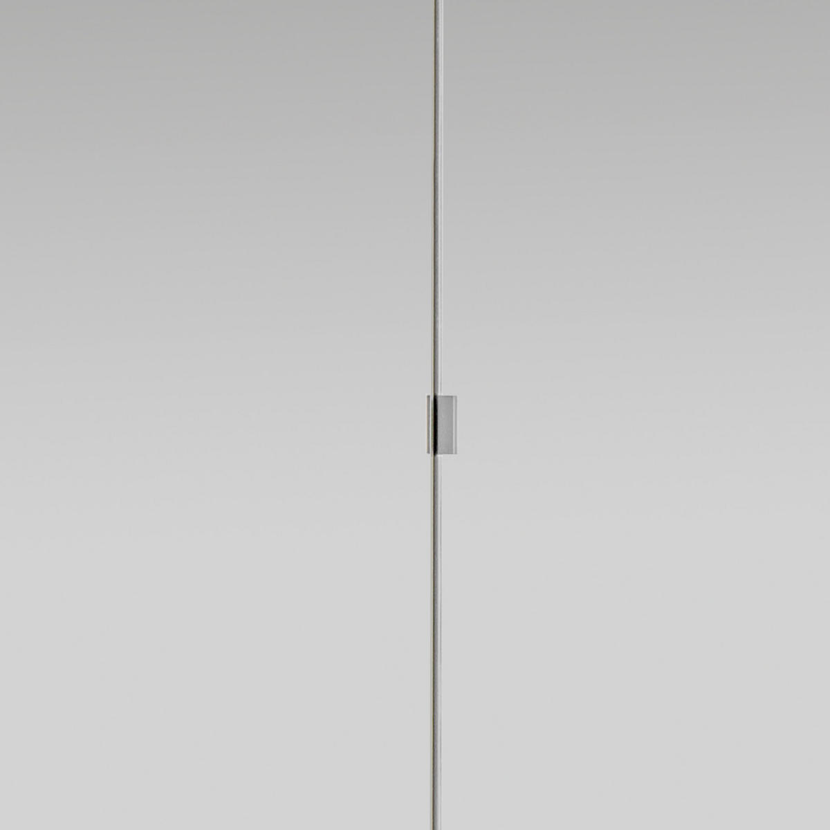 DREHTÜRENSCHRANK in Weiss  - Weiss/Alufarben, Konventionell, Glas/Holzwerkstoff (90/199/58cm) - MID.YOU