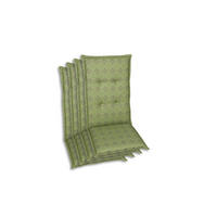 SESSELAUFLAGENSET Raute  - Grün, Basics, Textil (50/6/108cm)