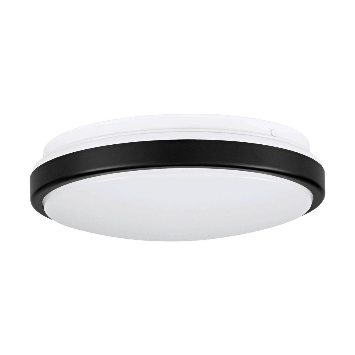 TAKLAMPA 24,5/9 cm  - vit/svart, Basics, metall/plast (24,5/9cm) - Eglo