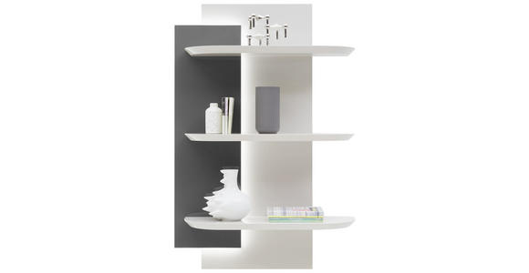 HÄNGEELEMENT in Anthrazit, Beige - Anthrazit/Beige, Design, Holzwerkstoff (80/120/27cm) - Ambiente