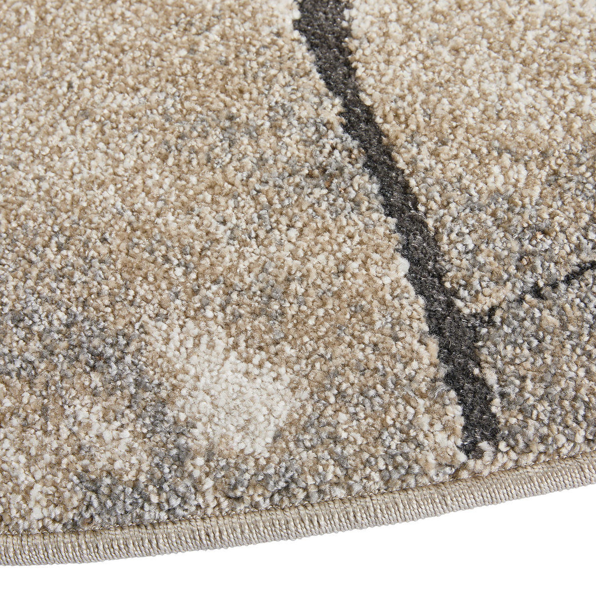 WEBTEPPICH 160 cm Pompeji Beige  - Beige, Trend, Kunststoff/Textil (160cm) - Novel