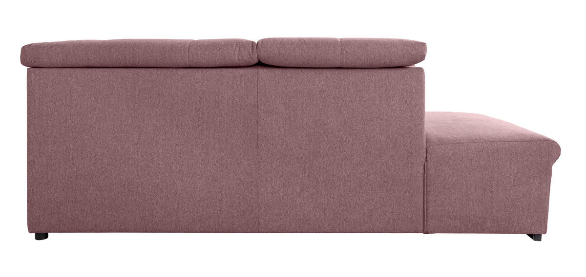 WOHNLANDSCHAFT Beere  - Beere/Grau, Design, Textil/Metall (215/328/173cm) - MID.YOU
