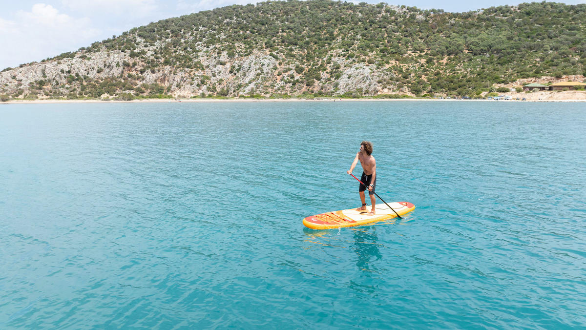 STAND-UP PADDLE BOARD BT-26FUP FUSION  - Orange, KONVENTIONELL, Kunststoff (330/81/15cm)