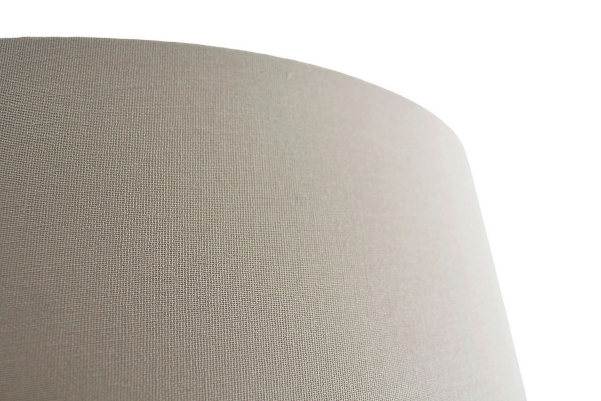 STEHLEUCHTE  30/175/30 cm   - Schwarz/Naturfarben, Design, Holz/Textil (30/175/30cm) - P & B