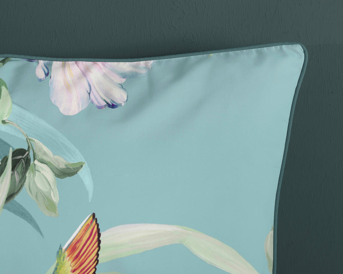WENDEBETTWÄSCHE Fungi Satin 155/220 cm  - Multicolor, Natur, Textil (155/220cm)