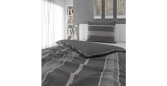 BETTWÄSCHE 140/220 cm  - Grau, KONVENTIONELL, Textil (140/220cm) - Esposa