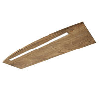 PÁRKÁNYVILÁGÍTÁS LED izzó  - tölgyfa, Konventionell, faalapú anyag (82/1,6/26,5cm) - Sadena