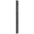 GARDEROBENPANEEL  in 14/170/5 cm  - Grau, Design, Holzwerkstoff (14/170/5cm) - Dieter Knoll
