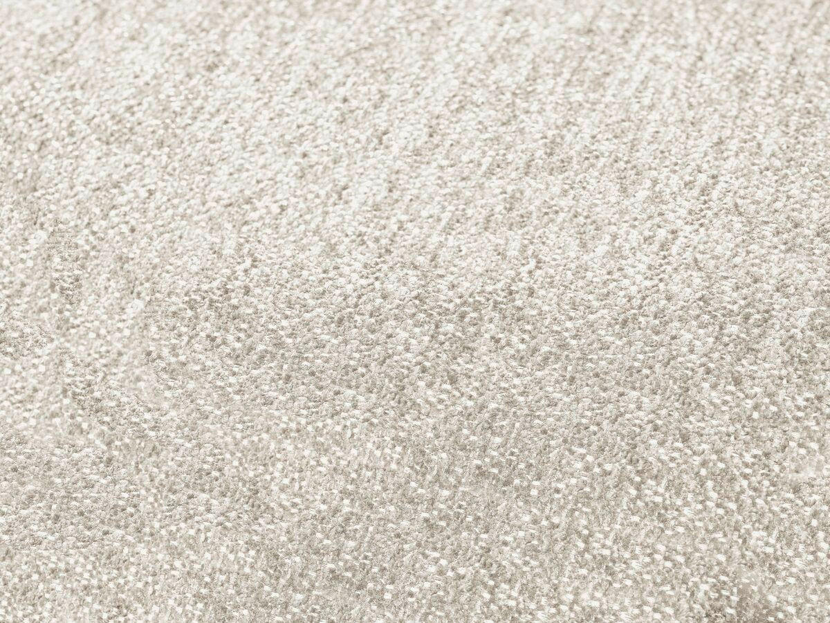 ECKSCHLAFSOFA EVEREST  mit Rücken echt, Armteil links, Armteil rechts Flachgewebe Weiß  - Schwarz/Weiß, MODERN, Kunststoff/Textil (318/180cm) - Livetastic