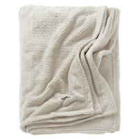 DEKA, polyester, 140/190 cm - barvy stříbra/světle šedá, Basics, textil (140/190cm) - Tom Tailor