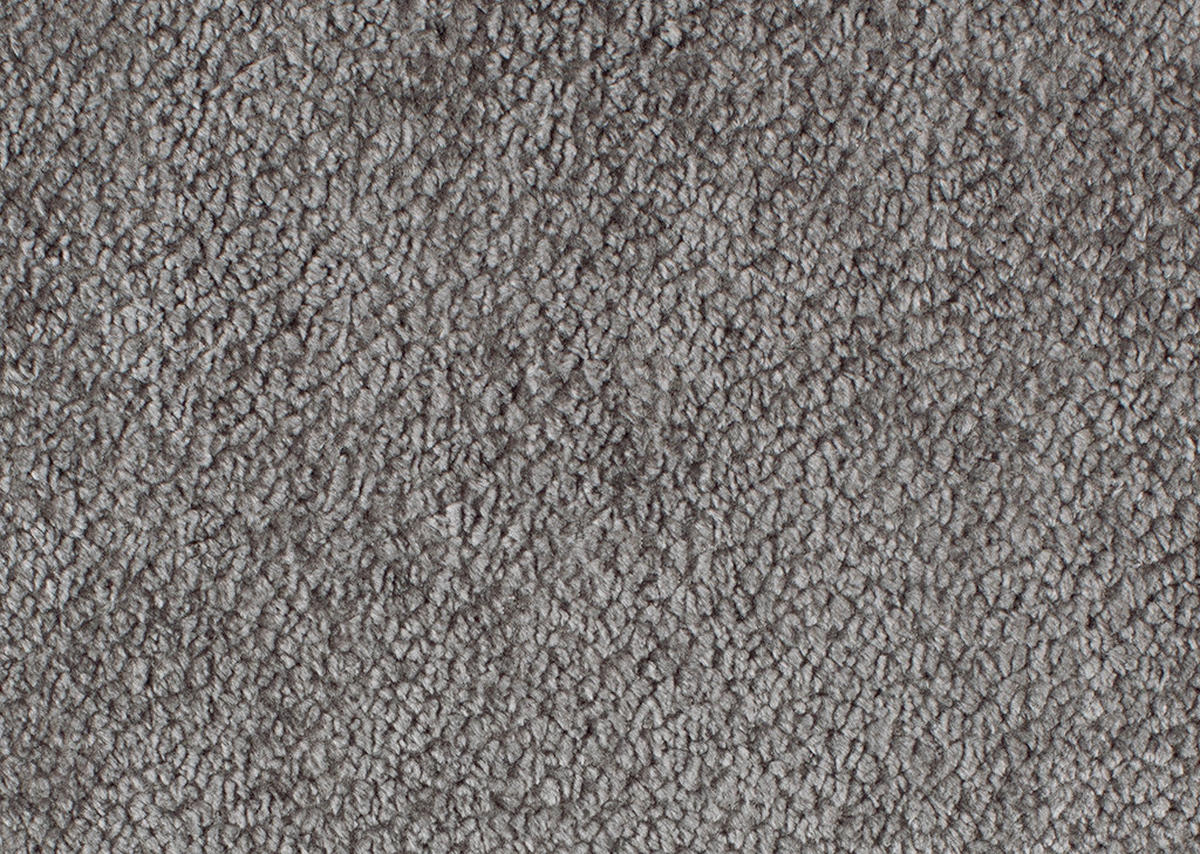 BIGSOFA Chenille Graphitfarben  - Schwarz/Graphitfarben, KONVENTIONELL, Kunststoff/Textil (266/89/104cm) - Carryhome