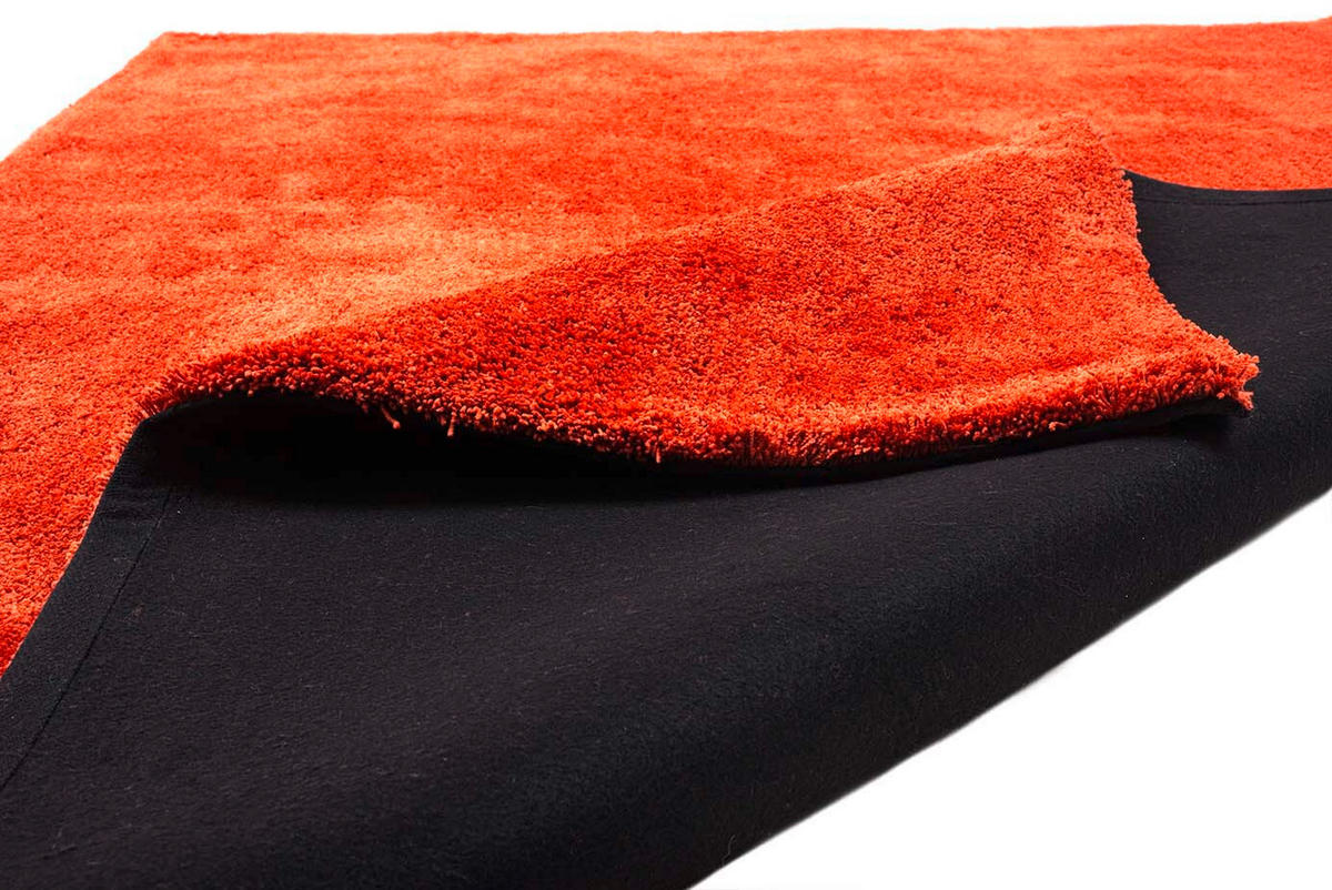 PREPROGA Z VISOKIM FLOROM Cozy  160/230 cm  taftano  opečnato rjava  - opečnato rjava, Basics, tekstil (160/230cm) - Tom Tailor