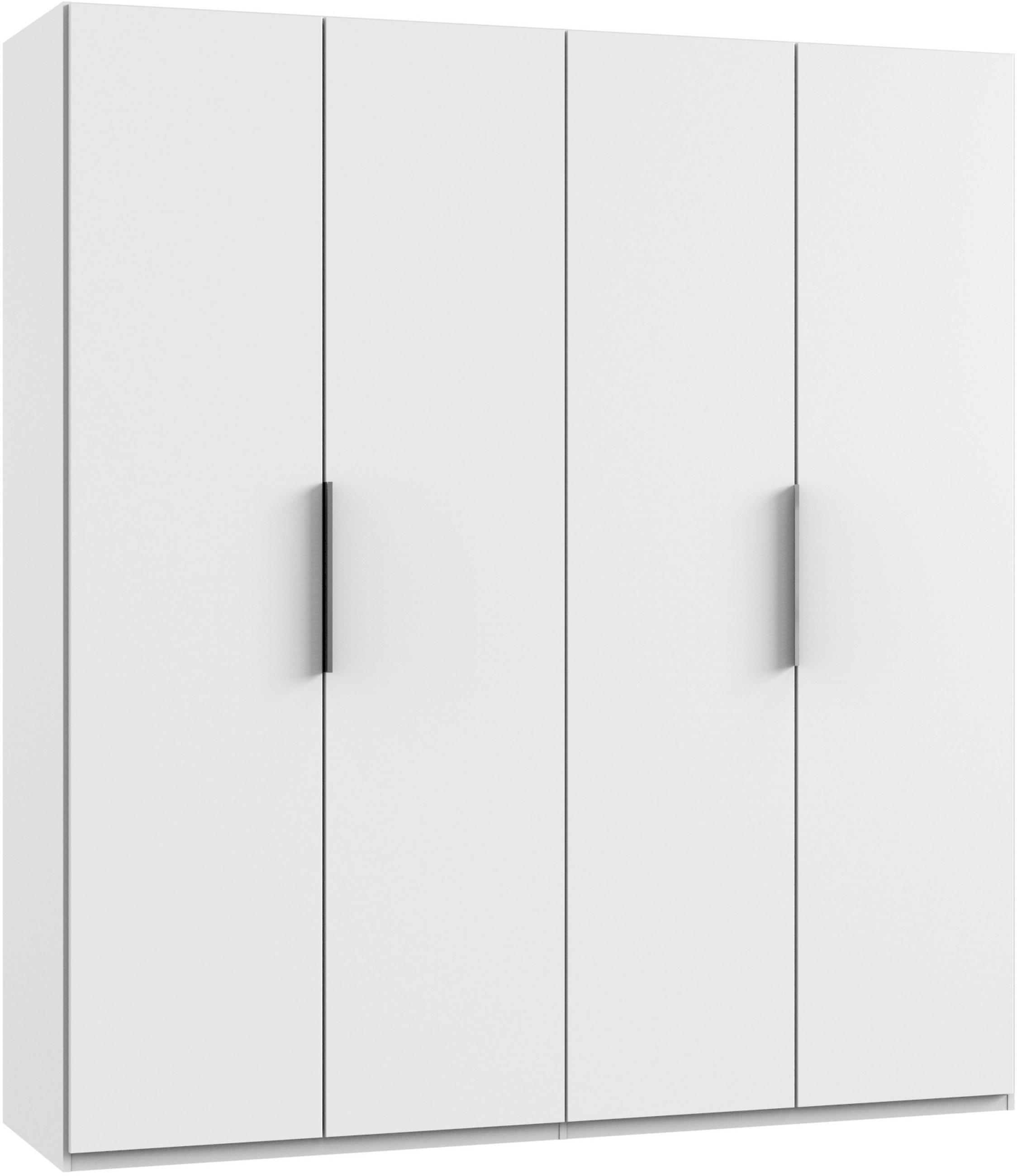Mid.you Drehtürenschrank Wimex Level 36A Weiß 200x216x58 cm