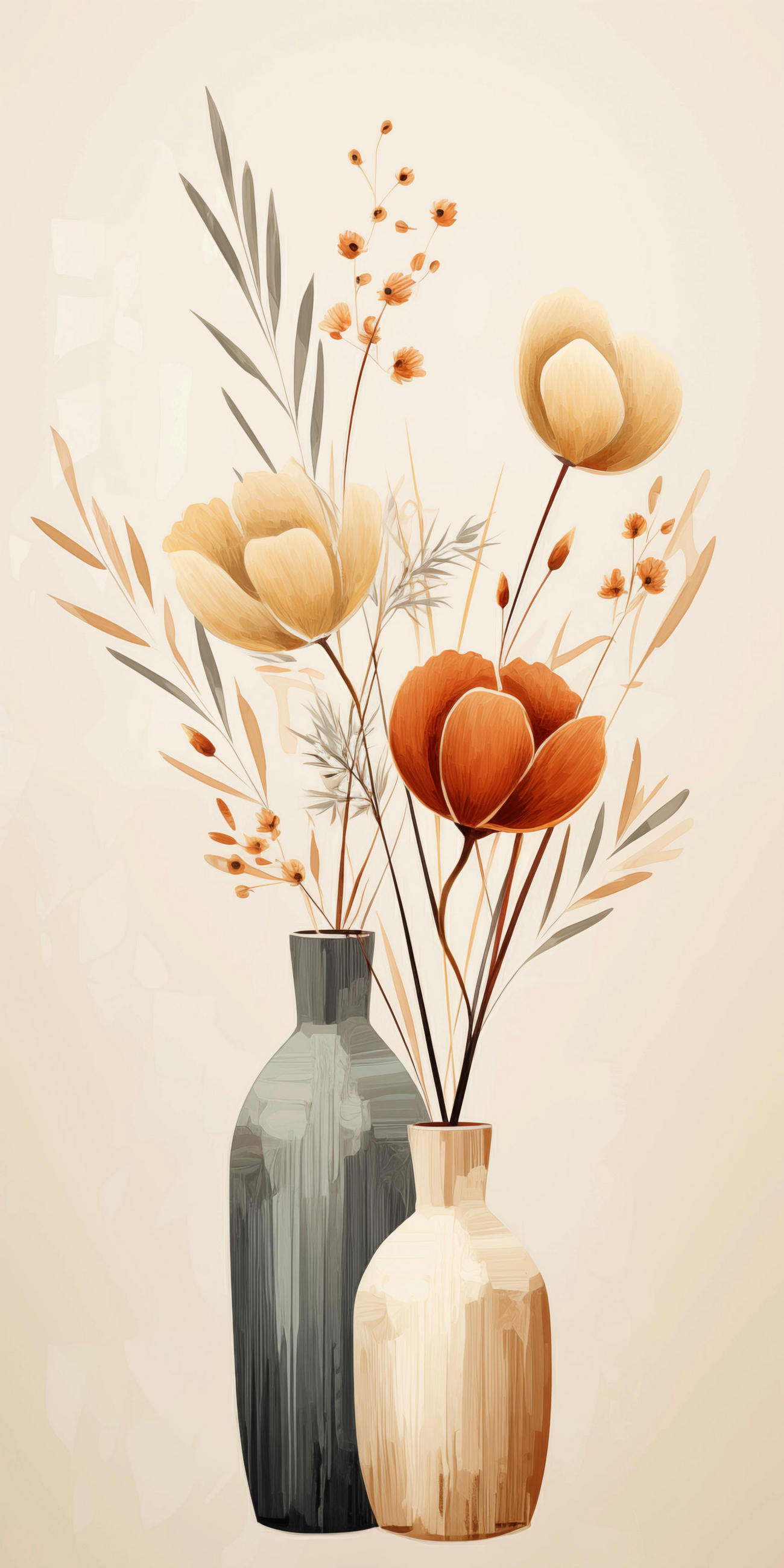 KEILRAHMENBILD Stillleben 20/40 cm  - Multicolor, Natur, Holz/Papier (20/40cm)