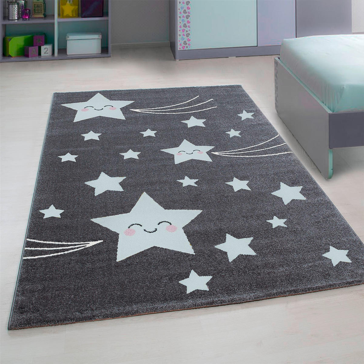 KINDERTEPPICH 200/290 cm Kids  - Grau, Trend, Textil (200/290cm) - Ben'n'jen
