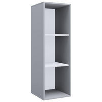 AKTENREGAL 35/110/37 cm  - Weiss/Grau, Modern, Holzwerkstoff (35/110/37cm) - MID.YOU