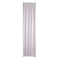 FERTIGVORHANG transparent  - Weiß, KONVENTIONELL, Textil (140/245cm)