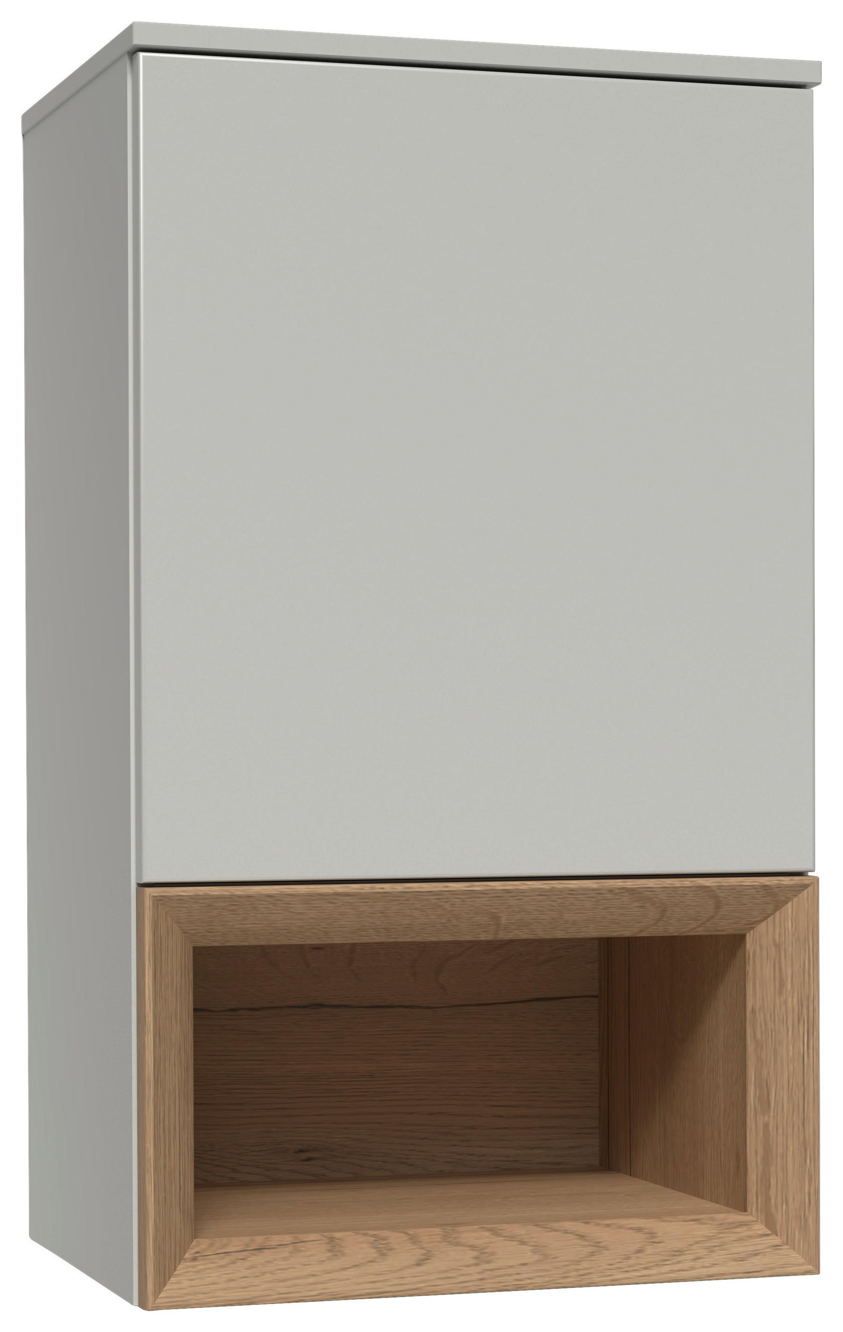 Hängeelement Las Vegas Seidengrau/Eiche Dekor B: 50cm