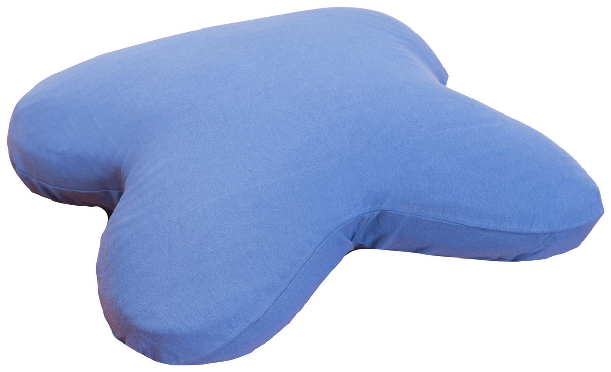 KISSENBEZUG 56/48 cm  - Blau, Basics, Textil (56/48cm) - Tempur
