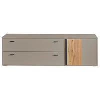 TV-ELEMENT Grau, Eschefarben  183/54,5/50 cm  - Anthrazit/Eschefarben, KONVENTIONELL, Holzwerkstoff/Kunststoff (183/54,5/50cm) - Hom`in