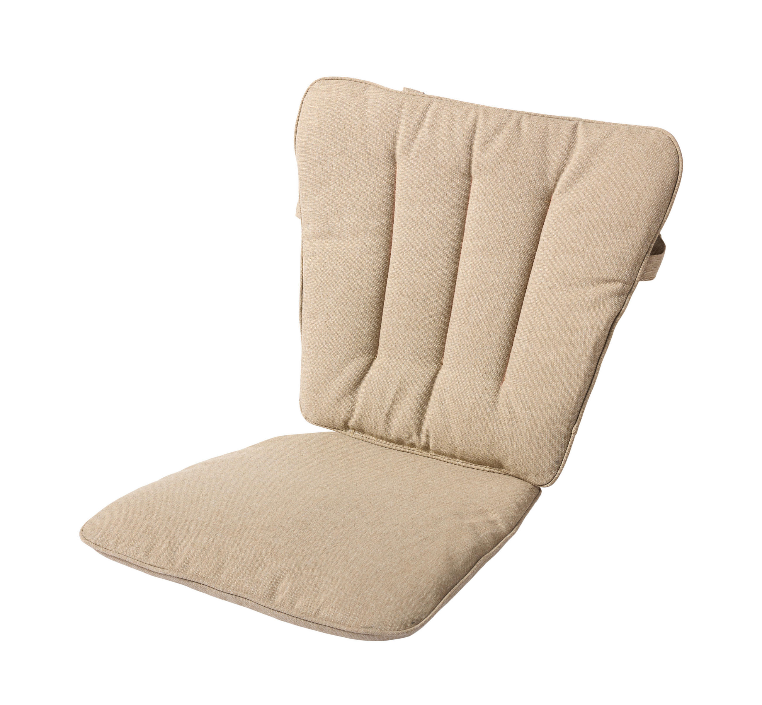 STUHLKISSEN   51/83/4 cm  - Sandfarben, Natur, Kunststoff (51/83/4cm) - Gardenson