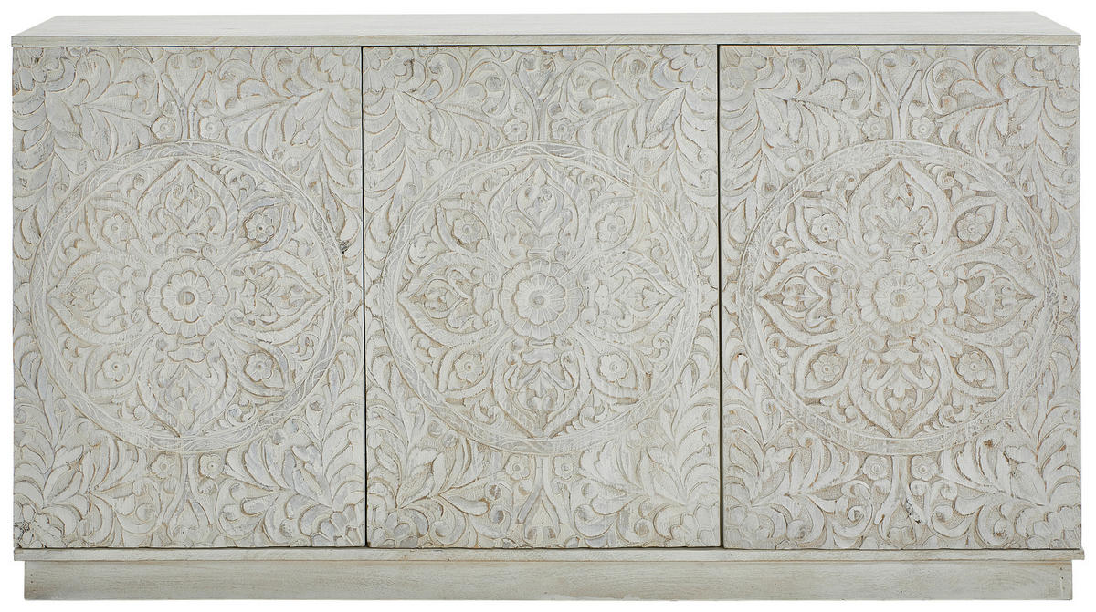 SIDEBOARD  in 160/85/40 cm  - Weiß, Design, Holz (160/85/40cm) - Livetastic