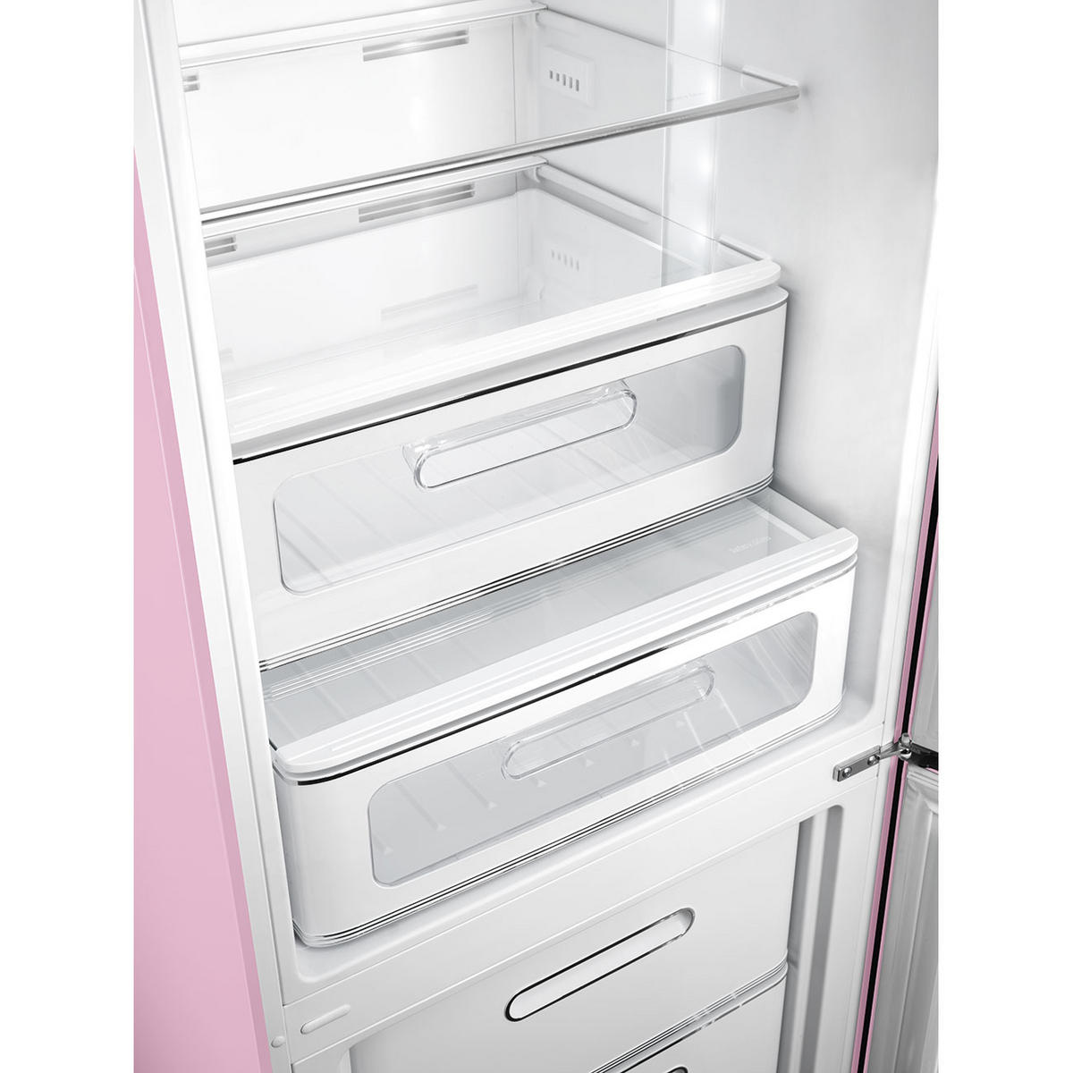 KÜHL-GEFRIER-KOMBINATION 60/196,8/72,8 cm FAB32RPK5  - Pink, Basics, Metall (60/196,8/72,8cm) - SMEG