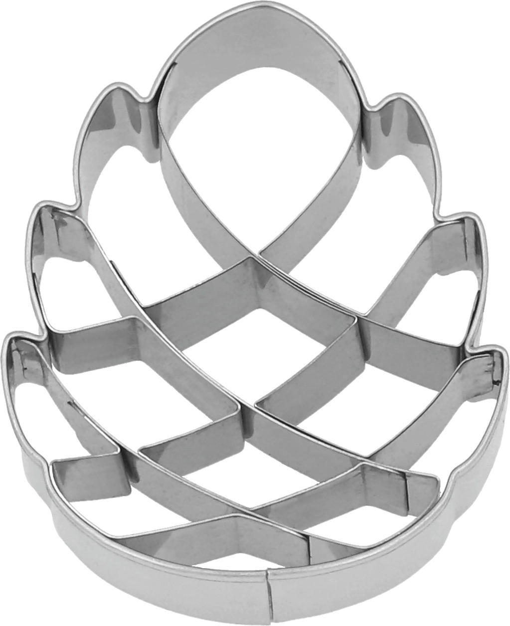 KEKSAUSSTECHFORM - Edelstahlfarben, Basics, Metall (5/6/2,5cm) - Birkmann