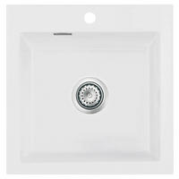 SPÜLE Mera 51 / 50010113  - Weiß, Basics, Keramik (51/51/20cm) - Systemceram