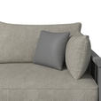 2-SITZER-SOFA  in Flachgewebe Anthrazit, Taupe  - Taupe/Anthrazit, ROMANTIK / LANDHAUS, Holz/Textil (219/83/98cm) - Dieter Knoll