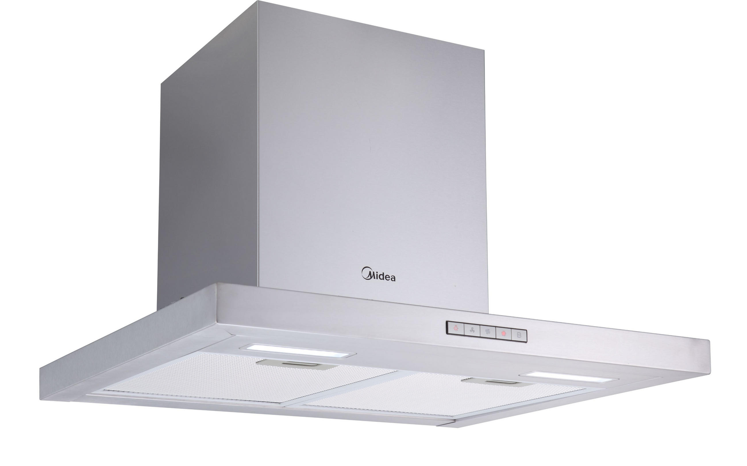DUNSTABZUGSHAUBE HW 4.60  - Edelstahlfarben, Basics, Metall (59,8/46,5/50cm) - Midea