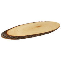 SERVÍROVACIA DOSKA    - prírodná farba/farba jelše, Lifestyle, drevo (45/17/1,5cm) - Homeware
