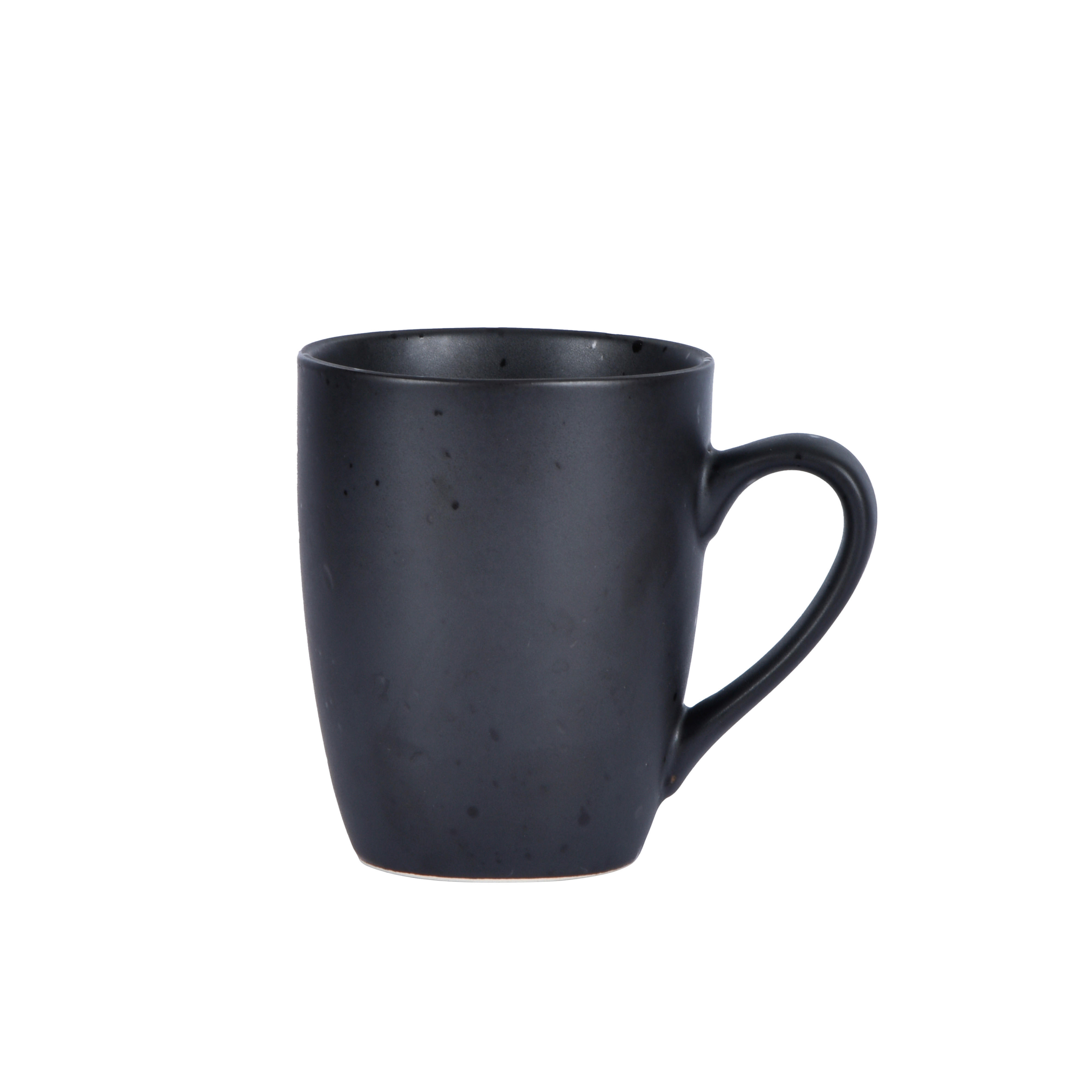 CANĂ PENTRU CAFEA 360 ml  - negru, Design, ceramică (380ml) - Novel