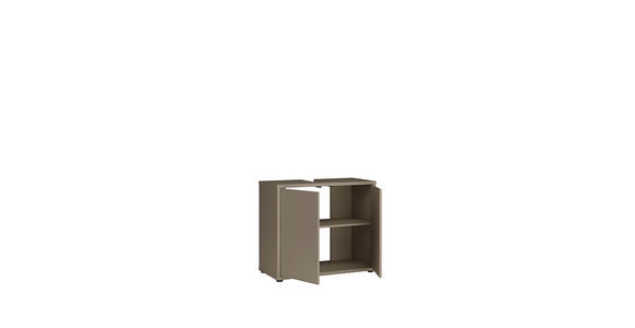 WASCHTISCHUNTERSCHRANK  - Taupe/Grau, MODERN, Holzwerkstoff/Kunststoff (74,5/63,9/34,9cm) - Xora