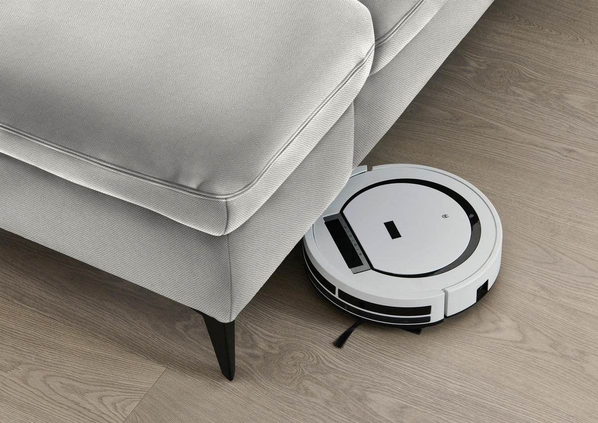 ECKSOFA  in Chenille Cappuccino  288/198 cm  - Schwarz/Cappuccino, Design, Textil/Metall (288/198cm) - Beldomo Style