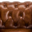 SESSEL in Echtleder Braun  - Braun, LIFESTYLE, Leder (84/79/77cm) - Landscape