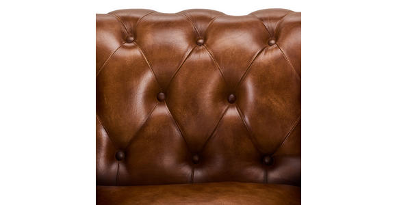 SESSEL in Echtleder Braun  - Braun, LIFESTYLE, Leder (84/79/77cm) - Landscape