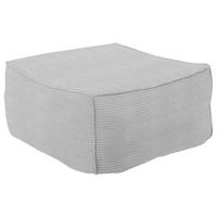 HOCKER in Textil Grau  - Grau, Design, Textil (86/38/86cm) - Lomoco